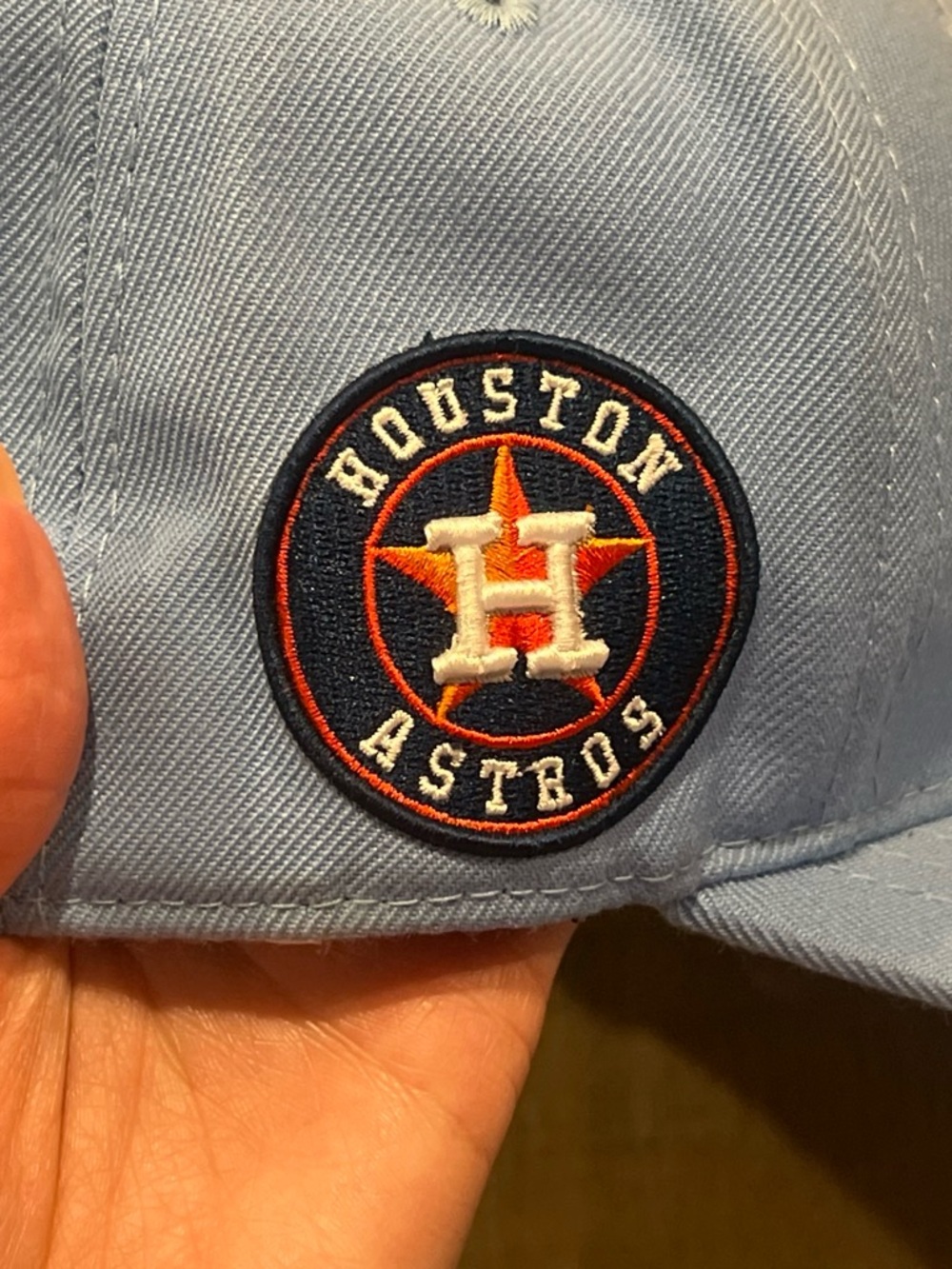 Houston Astros Light Blue Baseball Cap - Picture 2 of 2